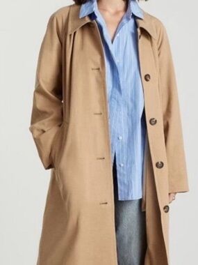 Everlane Tan Trench Coat
